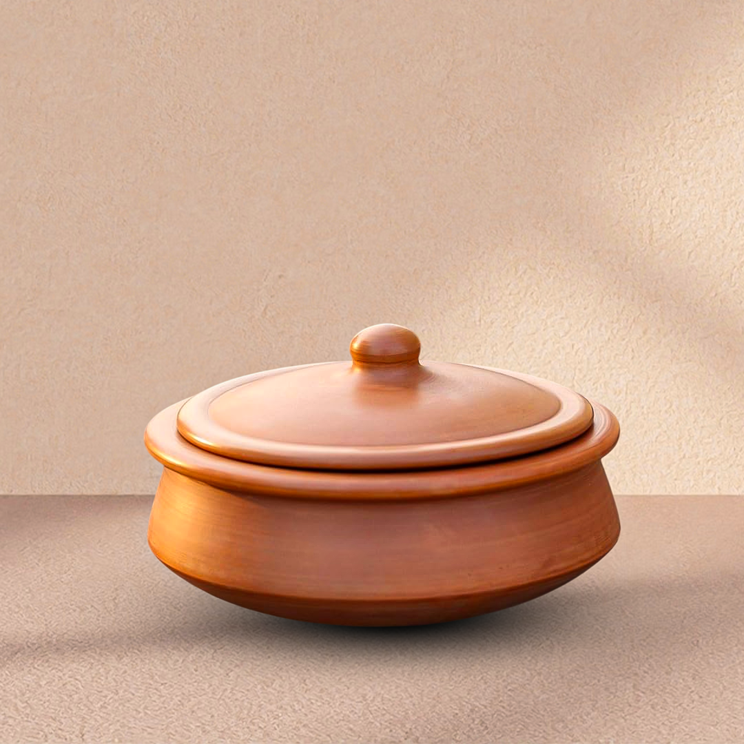 Premium Terracotta Vegetable Maker – Handmade Clay Cookware for Healthy & Natural Cooking