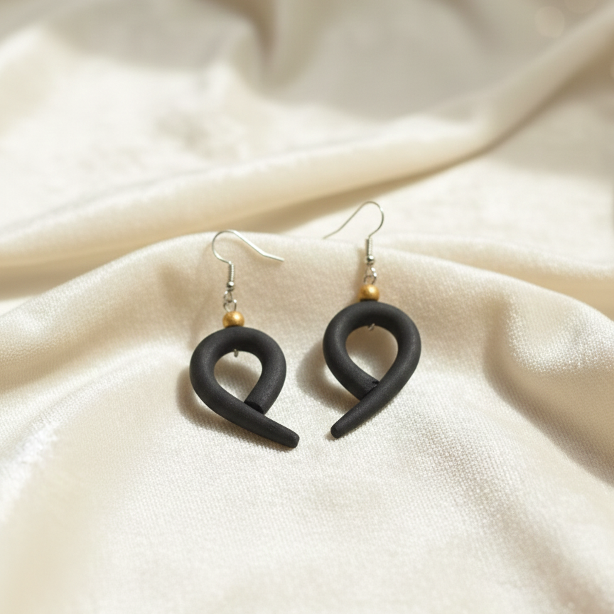 Elegant Terracotta Necklace Set – Handmade Clay Jewelry Set for Women (Traditional & Stylish)